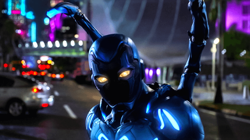 Xolo Maridueña's Jaime Reyes in Blue Beetle