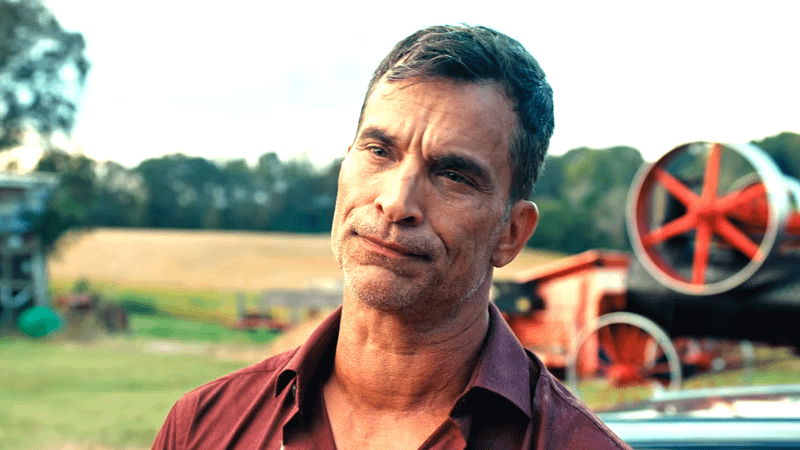 Johnathon Schaech as Justin Wise in Blue Ridge Season 2.