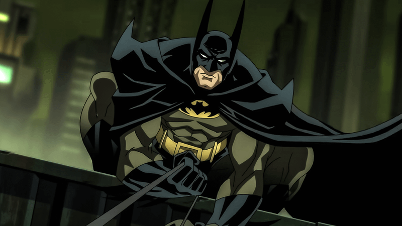 Batman in Batman Knightfall Part 1.