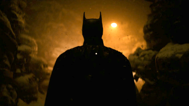 Robert Pattinson as Batman.