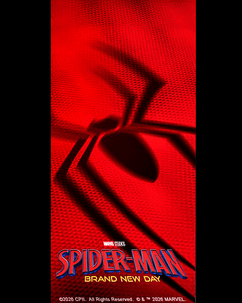 Second poster for Spider-Man: Brand New Day.