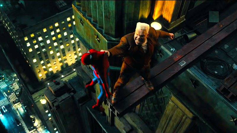 Spider-Man: Brand New Day, Spider-Man fighting Tombstone.