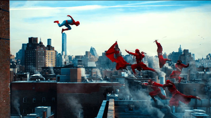 Spider-Man: Brand New Day, Spider-Man fighting The Hand.