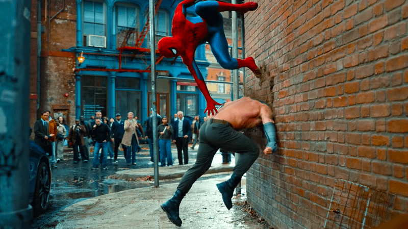 Spider-Man: Brand New Day, Spider-Man fighting Ramrod.