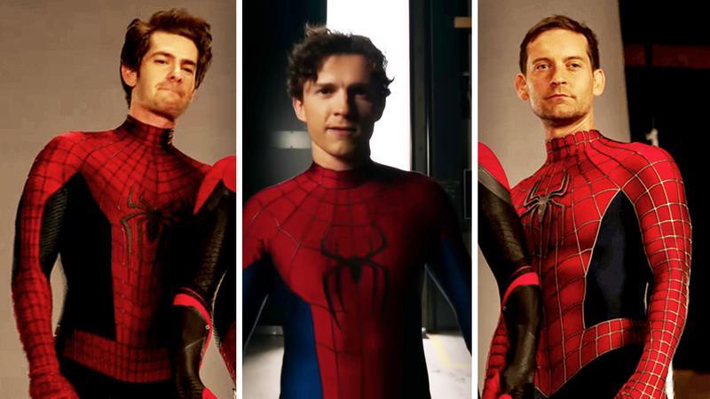 Tom Holland, Tobey Maguire, Andrew Garfield, Spider-Man Suits, Brand New Day
