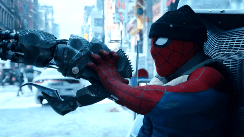Spider-Man and the Scorpion tail in Brand New Day.