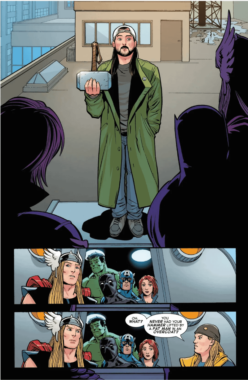 Silent Bob in Marvel Comics.