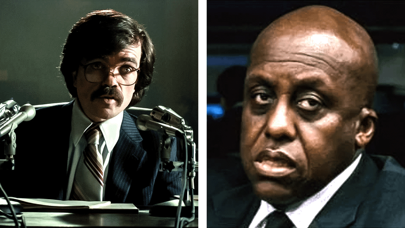 Peter Dinklage as Bolivar Trask in 'X-Men: Days of Future Past,' Bill Duke as Trask in 'X-Men: The Last Stand.'