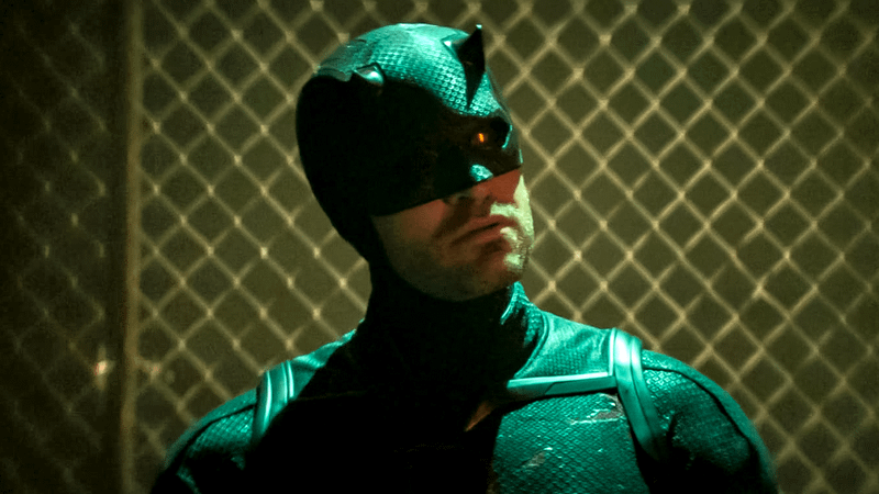 Charlie Cox as Daredevil in black suit in 'Daredevil: Born Again.'