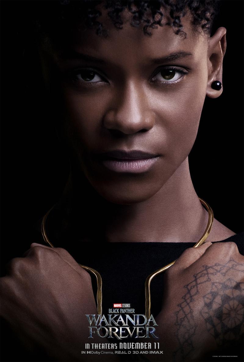 Letitia Wright, Wakanda Forever Poster