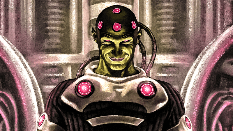 Brainiac in DC comics.