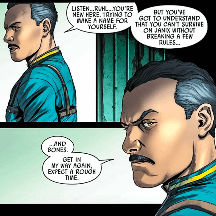 Captain Lawson in Shadow of Maul #1.