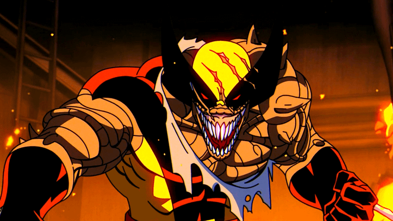 the Brood infecting Wolverine in 'X-Men '97.'