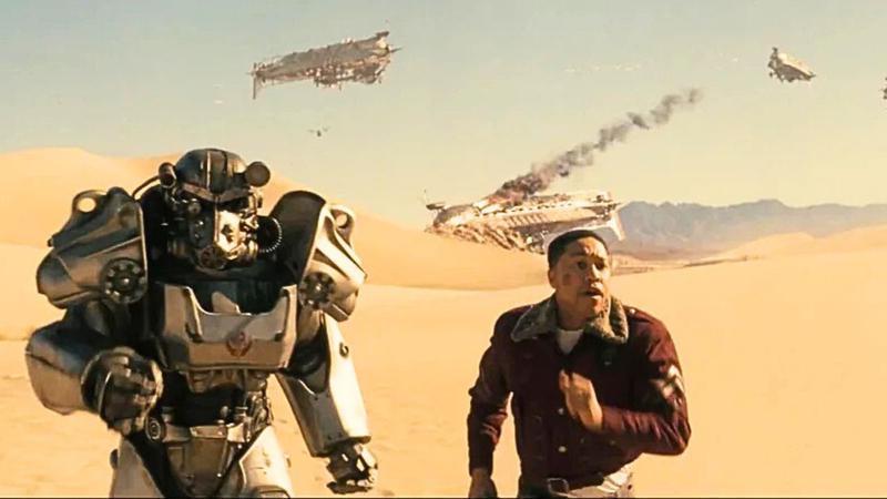 Thaddeus and Maximus running in Fallout Season 2 Episode 4