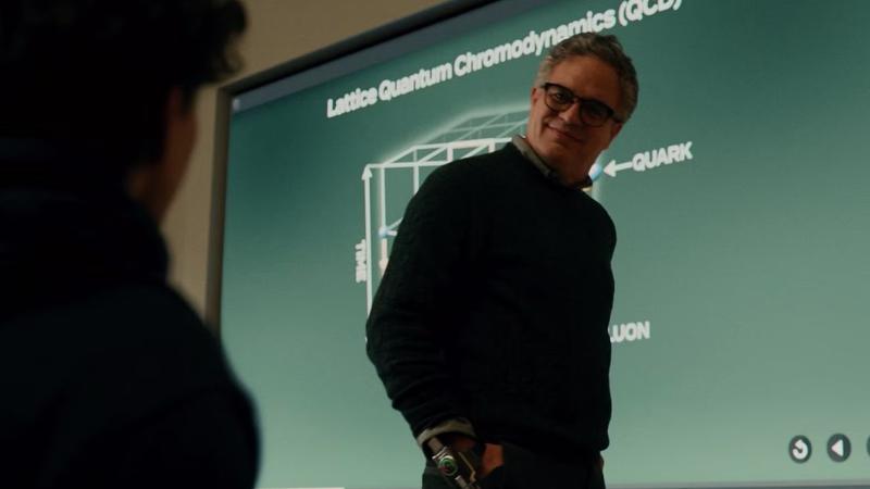 Bruce Banner wearing his inhibitor in Spider-Man: Brand New Day.