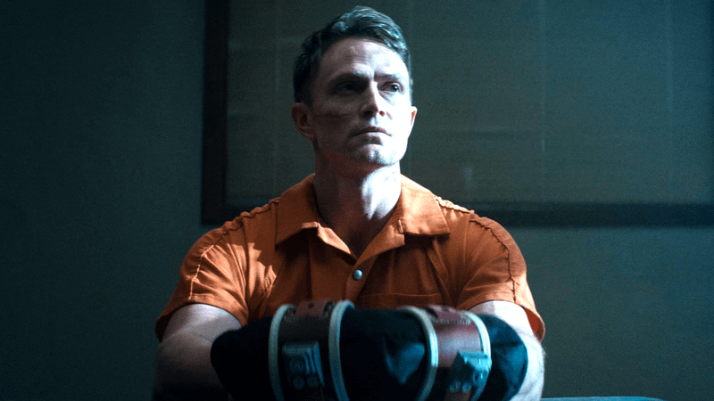 Benjamin Poindexter incarcerated in Daredevil: Born Again Season 1. 