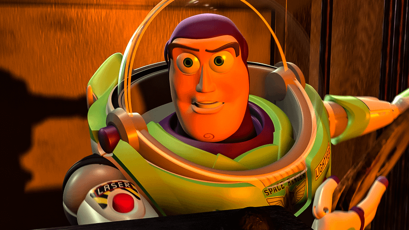 Buzz Lightyear in Toy Story 2.