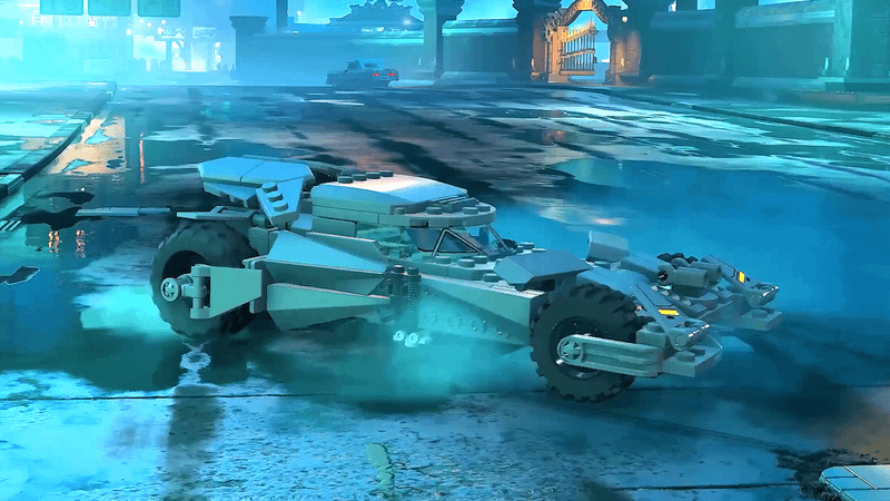 Batmobile in LEGO Batman: Legacy of the Dark Knight