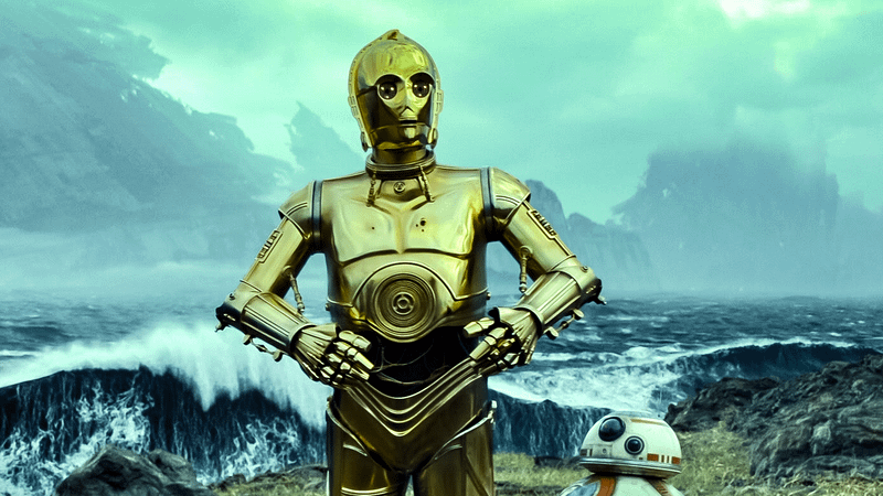 C-3PO in Star Wars: The Rise of Skywalker.