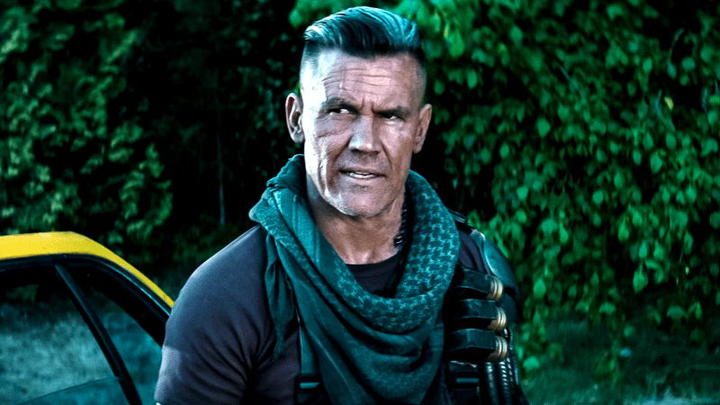 Josh Brolin as Cable in Deadpool 2.