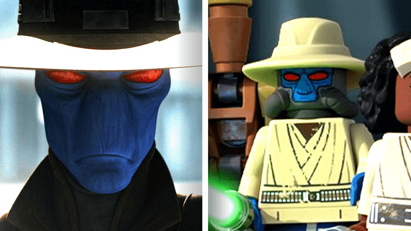 Cad Bane compared to LEGO Jedi Cad Bane