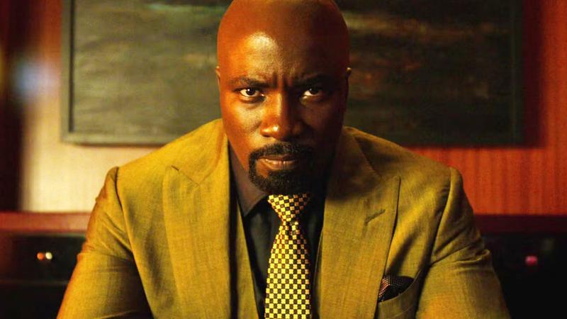 Mike Colter as Luke Cage in Yellow Suit.