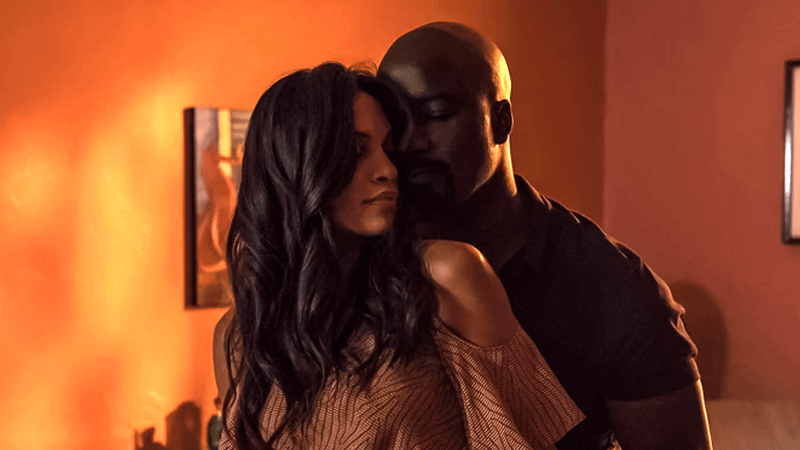 Люк Кейдж и Клэр Темпл в сериале «Люк Кейдж».