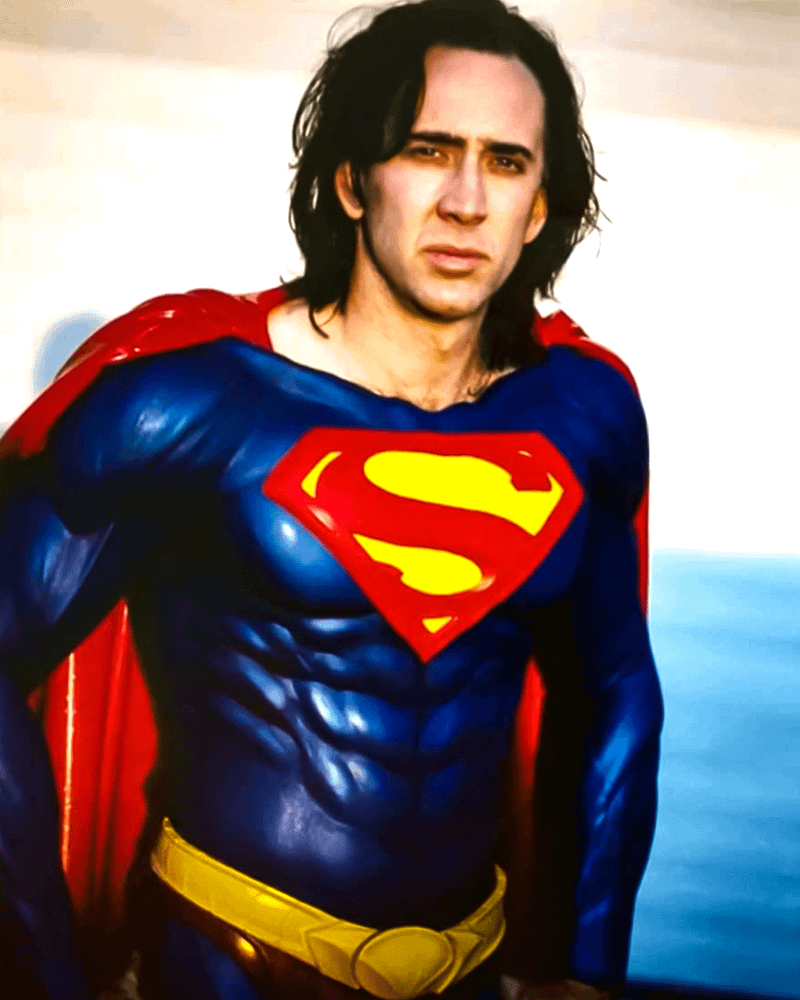 Nicolas Cage as Superman