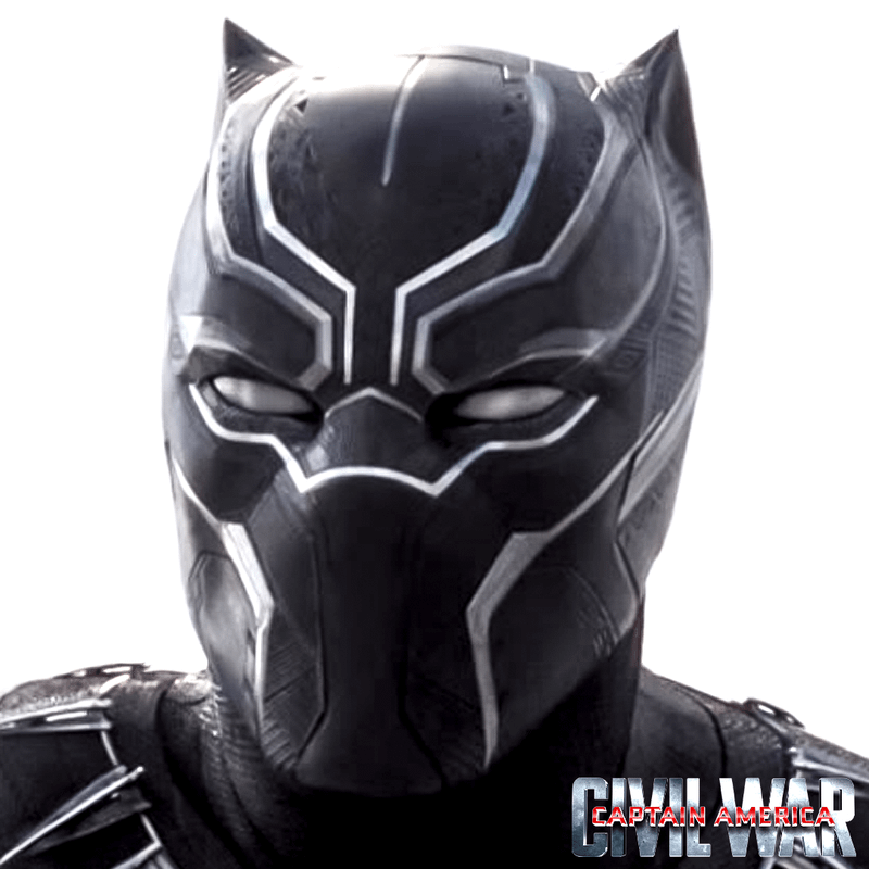 T'Challa's Civil War mask.