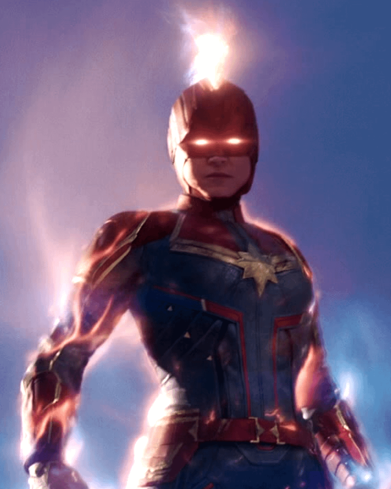 Captain Marvel binary form in Captain Marvel
