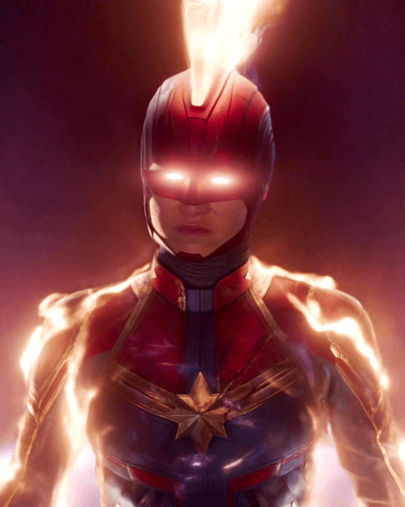 Captain Marvel binary form in Captain Marvel