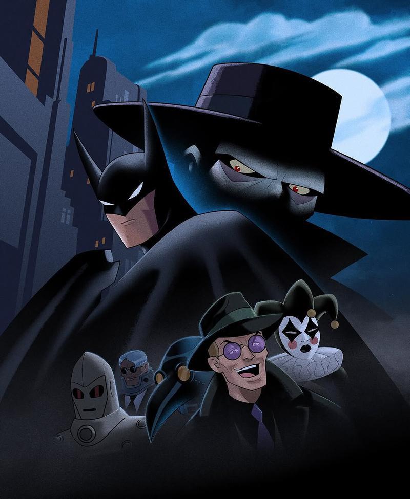 Batman: Caped Crusader Season 2 art.