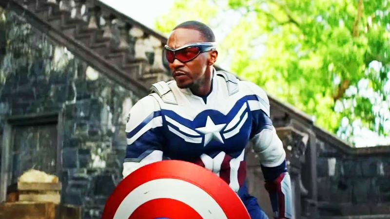 Sam Wilson as Captain America.