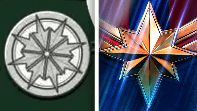 Doom logo, Captain Marvel logo