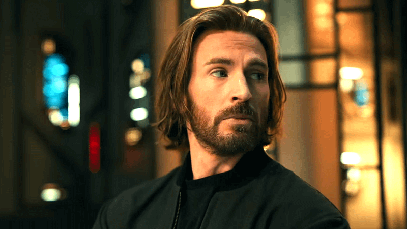 Chris Evans as Steve Rogers in Doomsday.