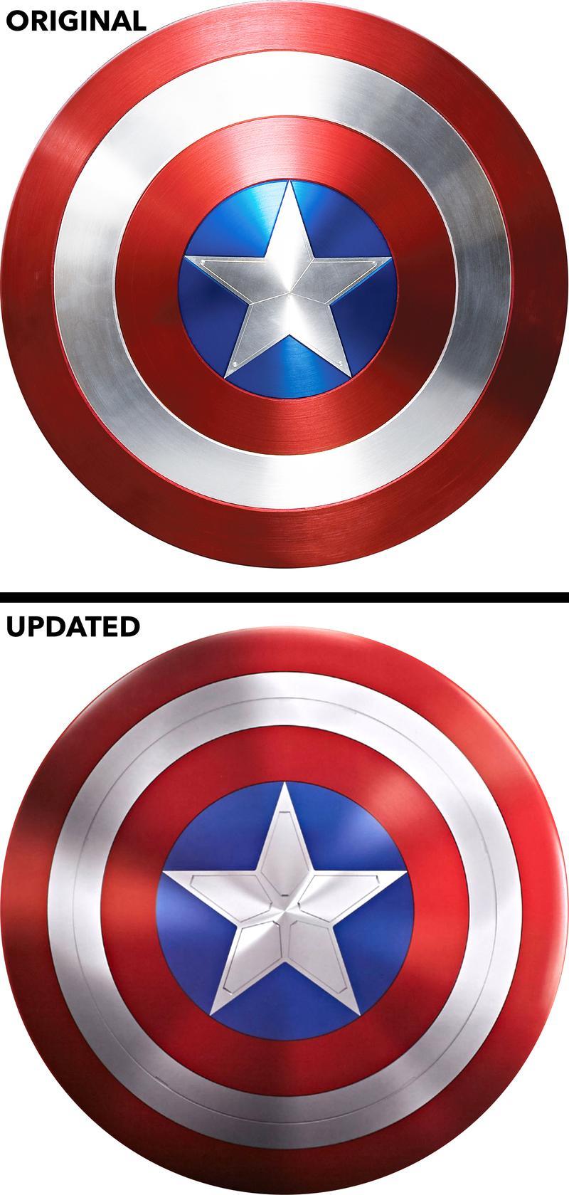 Captain America Shield Comparison