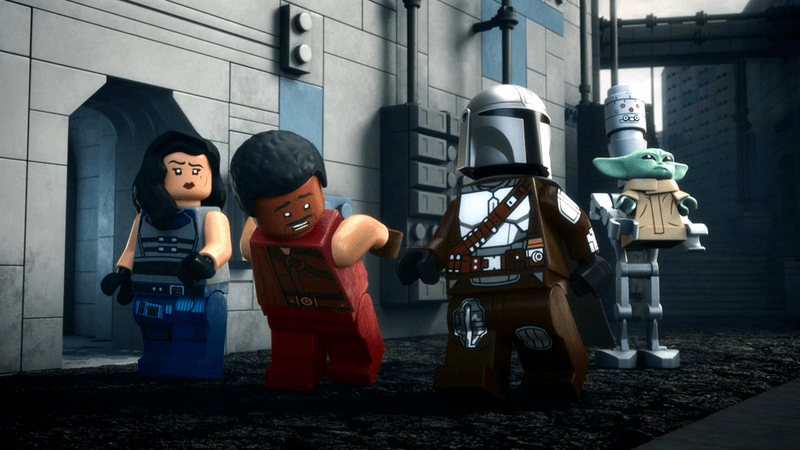 LEGO Star Wars The Mandalorian special, Cara Dune Season 1 finale.