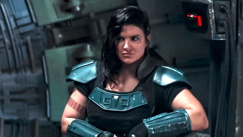 Gina Carano as Cara Dune in The Mandalorian.