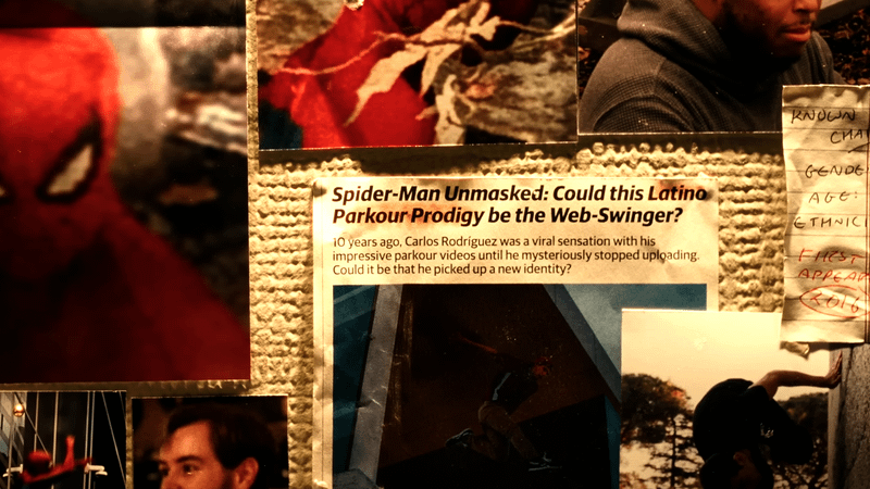 Carlos Rodriguez's newspaper clipping in Spider-Man: Brand New Day.