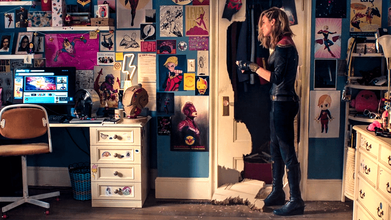 Brie Larson as Carol Danvers, Marvel Studios 