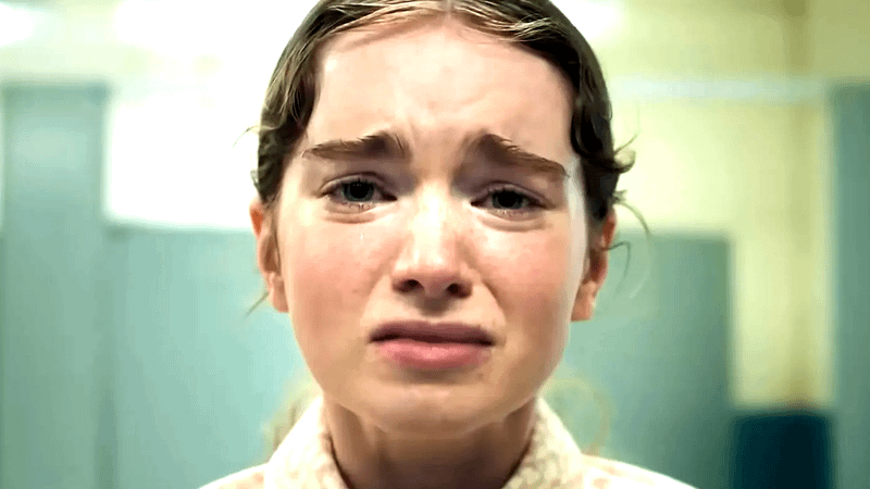 Summer H. Howell as Carrie in Carrie.