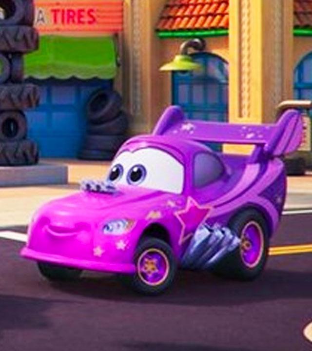 Drag car Pipes in Cars Lightning Racers First look.