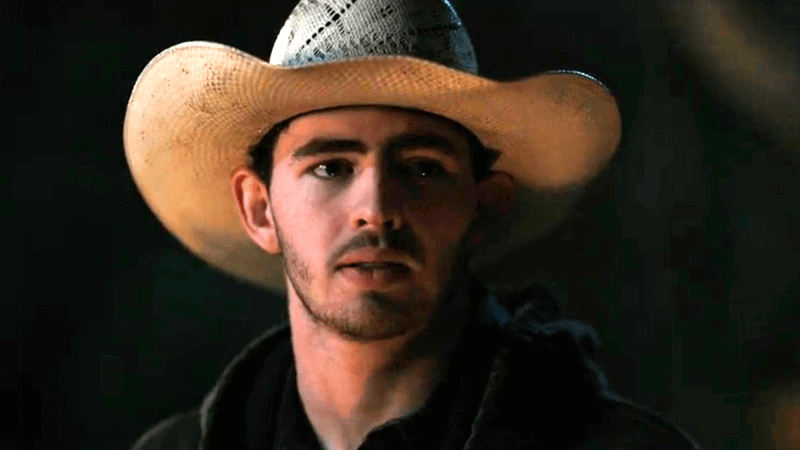 Finn Little as Carter in Dutton Ranch.