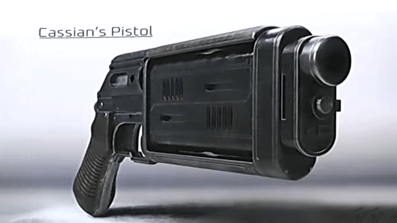 Cassian Andor's pistol.