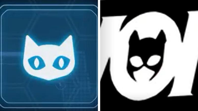Catwoman logos.