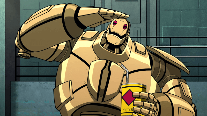 G.I Robot in his new form in Creature Commandos.