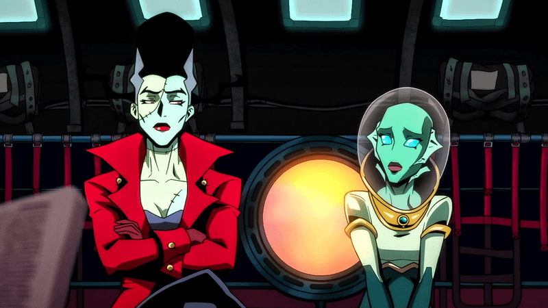 Creature Commandos characters The Bride and Nina Mazursky.