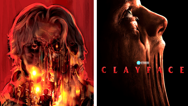 Clayface most recent poster alongside first poster.