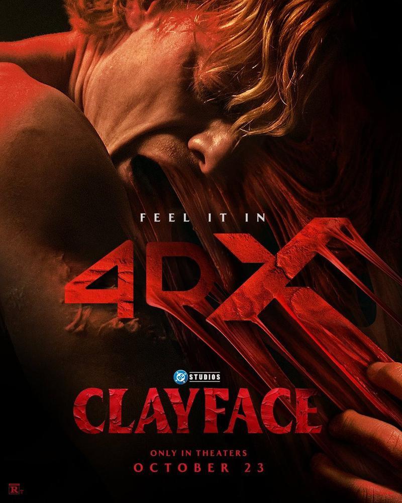 Matt Hagen's skin melts in 4DX poster for Clayface.