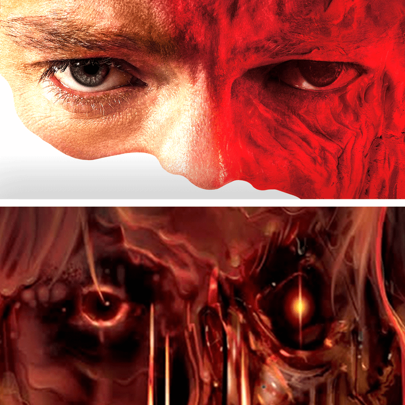 Matt Hagen in Clayface posters.